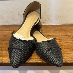 Tommy Hilfiger D’orsay Flats. Navy, 7.5